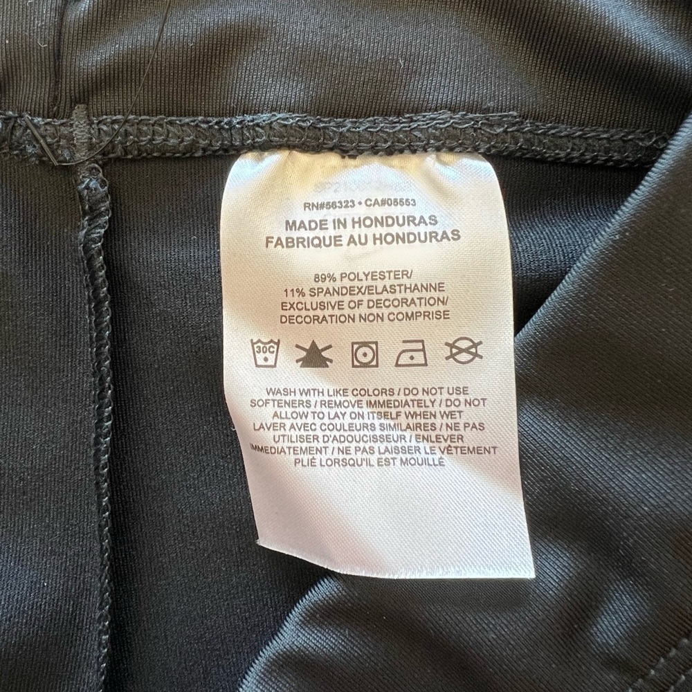 Nike Spandex Black Shorts Dri-FIT Women's XS NWT Running Volleyball Compression - Picture 4 of 5